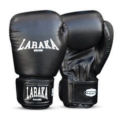 Thai Trainer Black Boxing Glove
