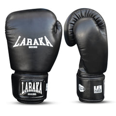 Thai Trainer Black Boxing Glove